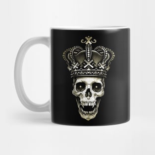 King Skull with Crown Mug